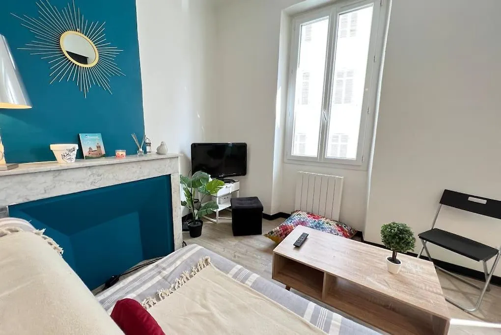 Apartmán Charme Authenticite A Marseille, Camas